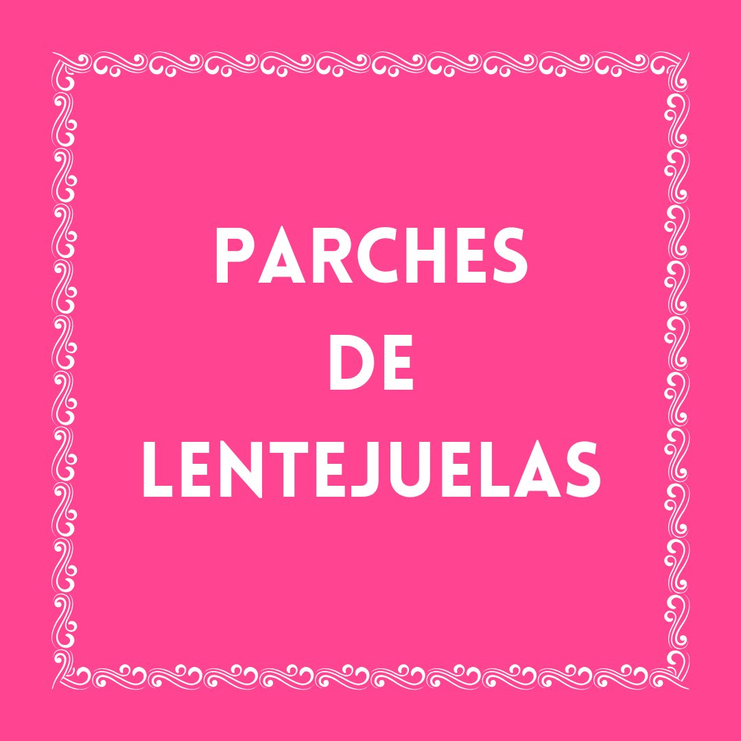 BY DELUXE Parches de Lentejuelas
