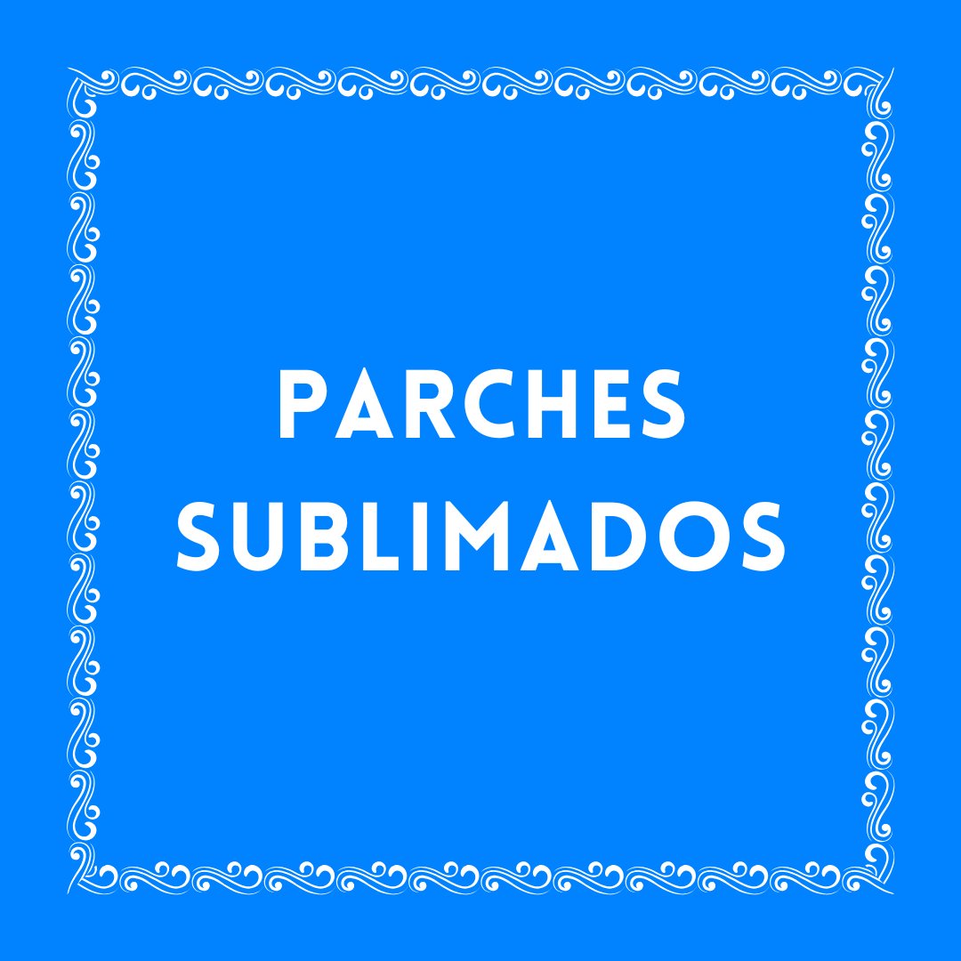 BY DELUXE Parches Sublimados