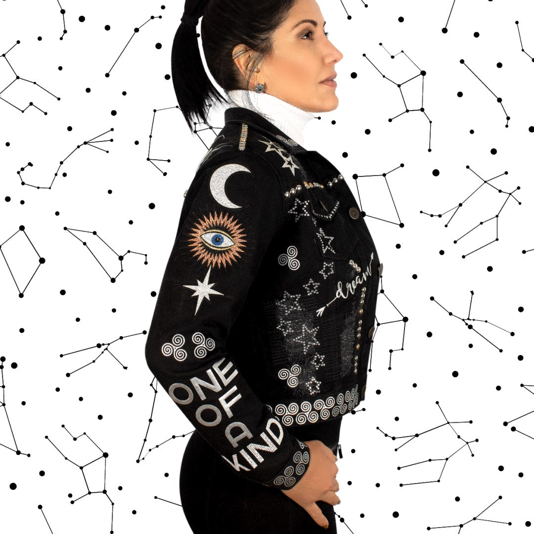 Parche OjoTurco Luna Sol Lucero Microlentejuelas BY DELUXE Chile