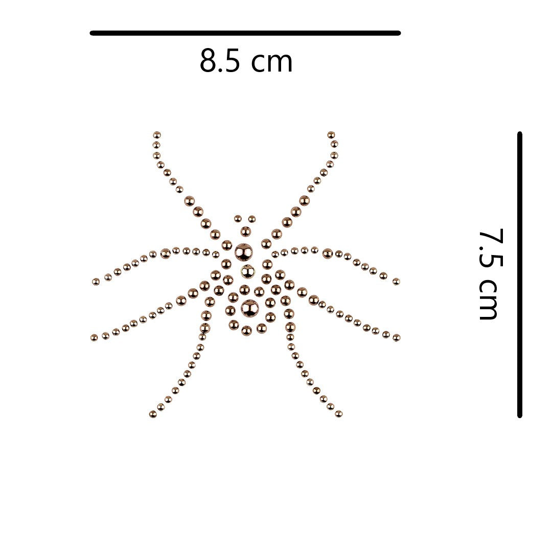 Aplique Araña Bronce Tachas BY DELUXE Chile