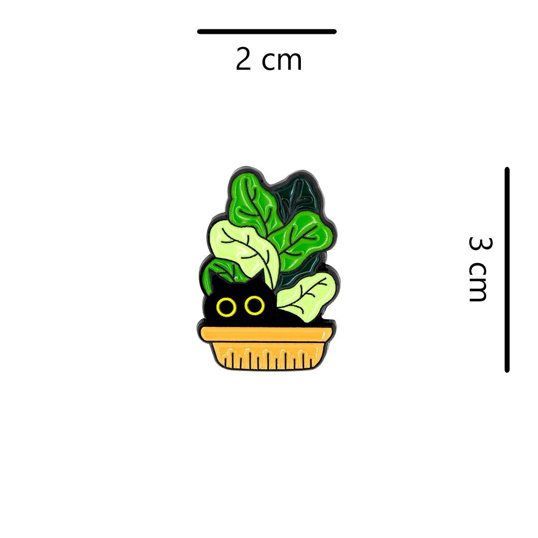 Pin Gato Planta BY DELUXE Chile