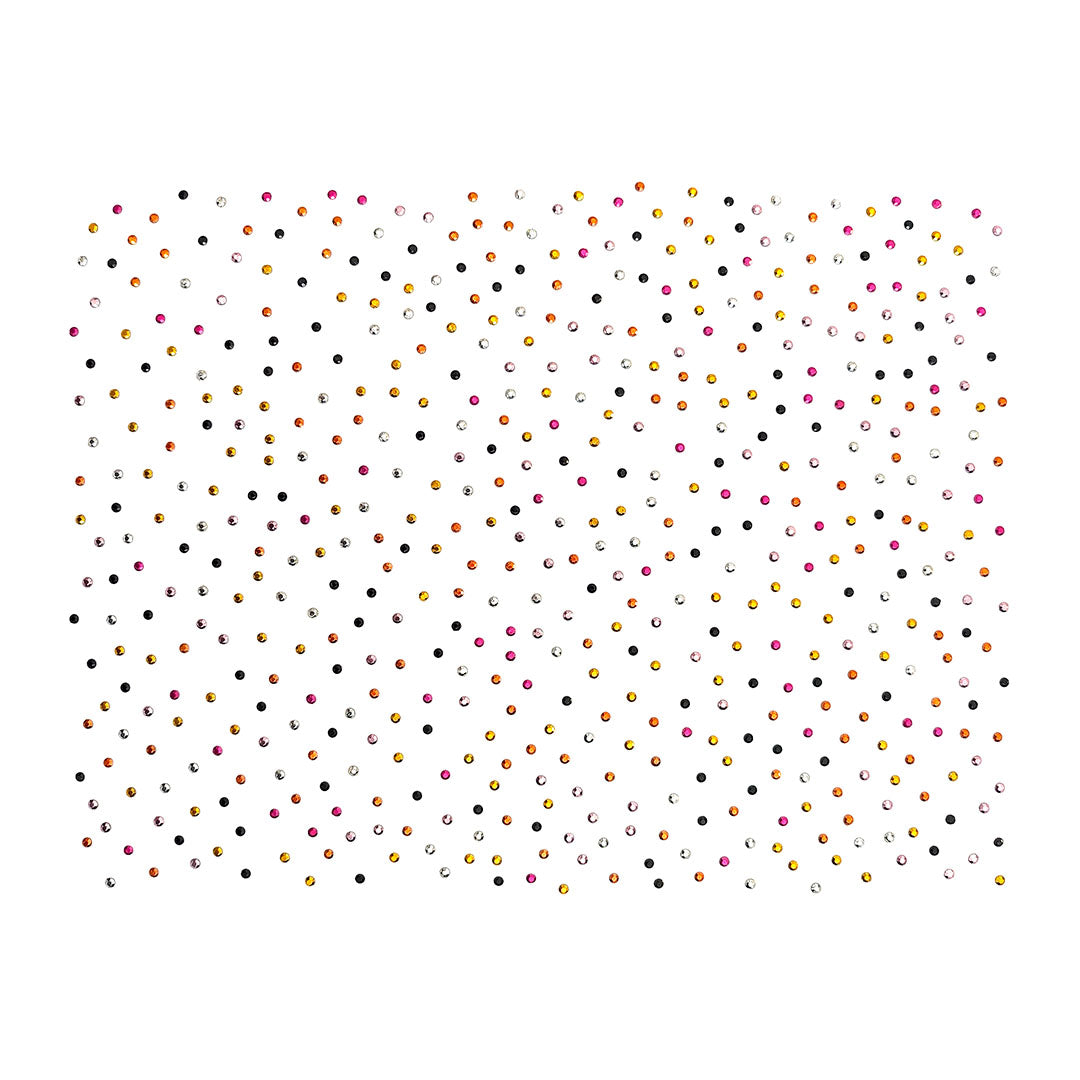 Aplique Puntos Colores Strass BY DELUXE Chile