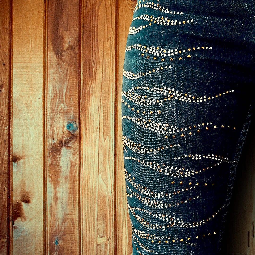 Aplique Olas Strass BY DELUXE Chile