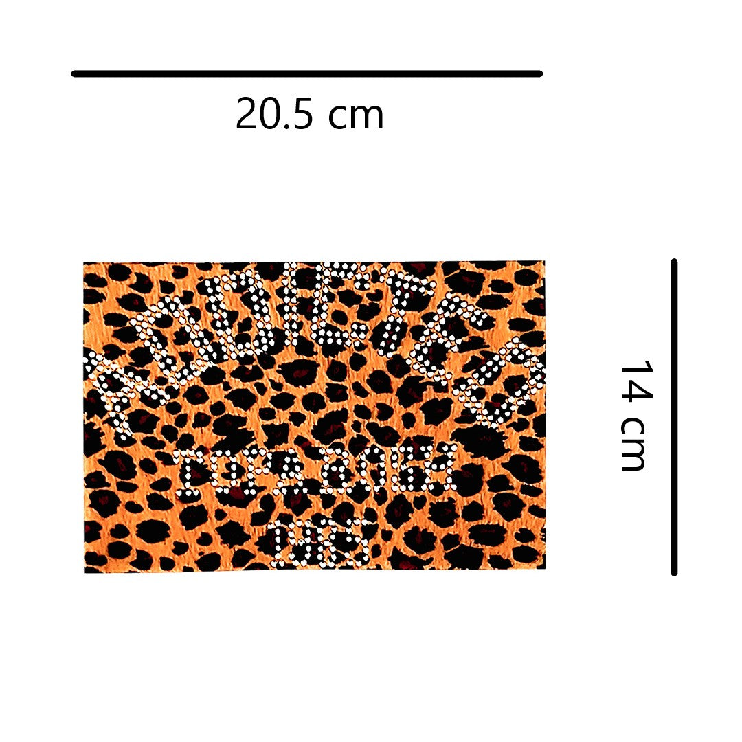 Parche Addicted Animal Print BY DELUXE Chile