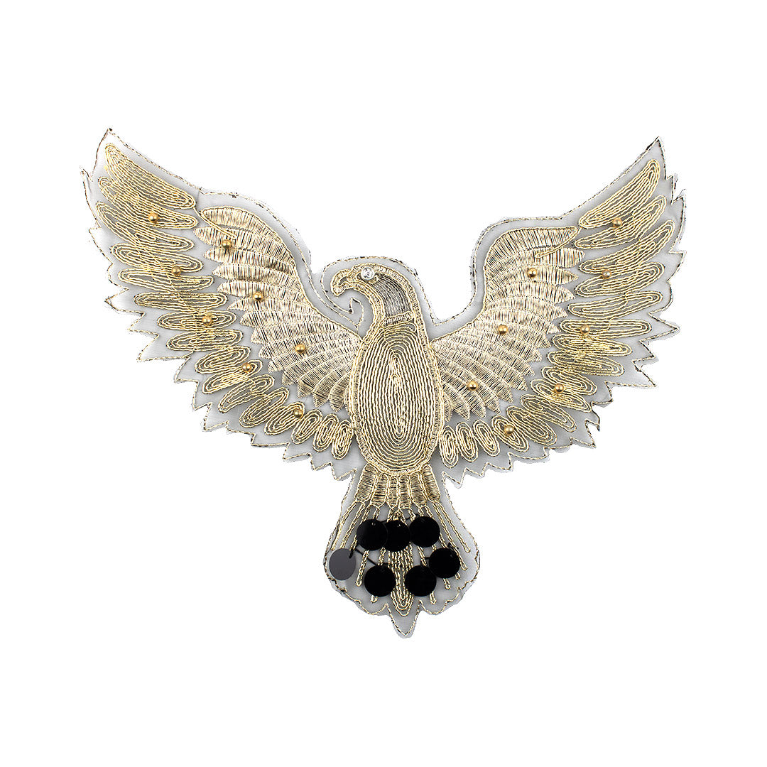 Aplique Águila Dorada Grande Lentejuelas BY DELUXE Chile