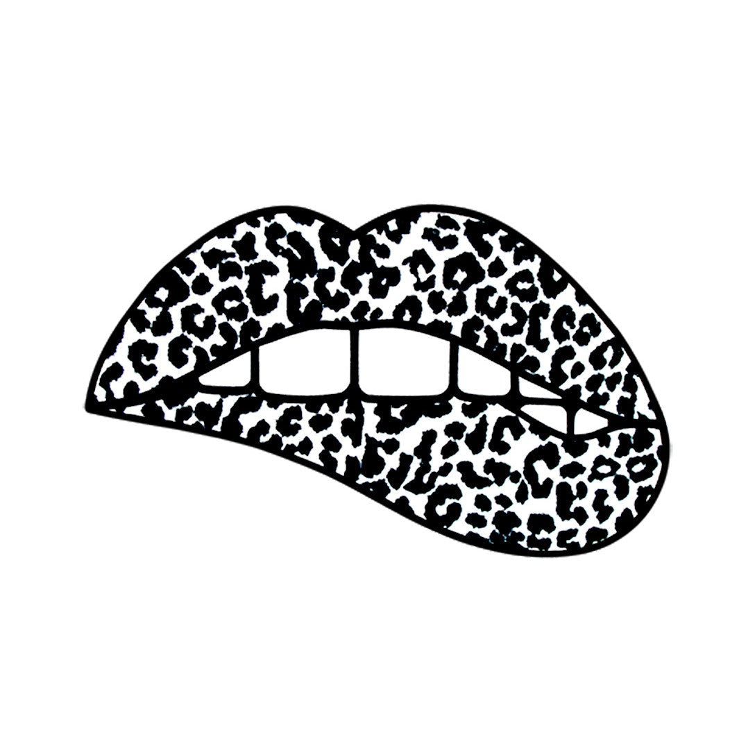 Parche Boca Blanca Animal Print BY DELUXE Chile