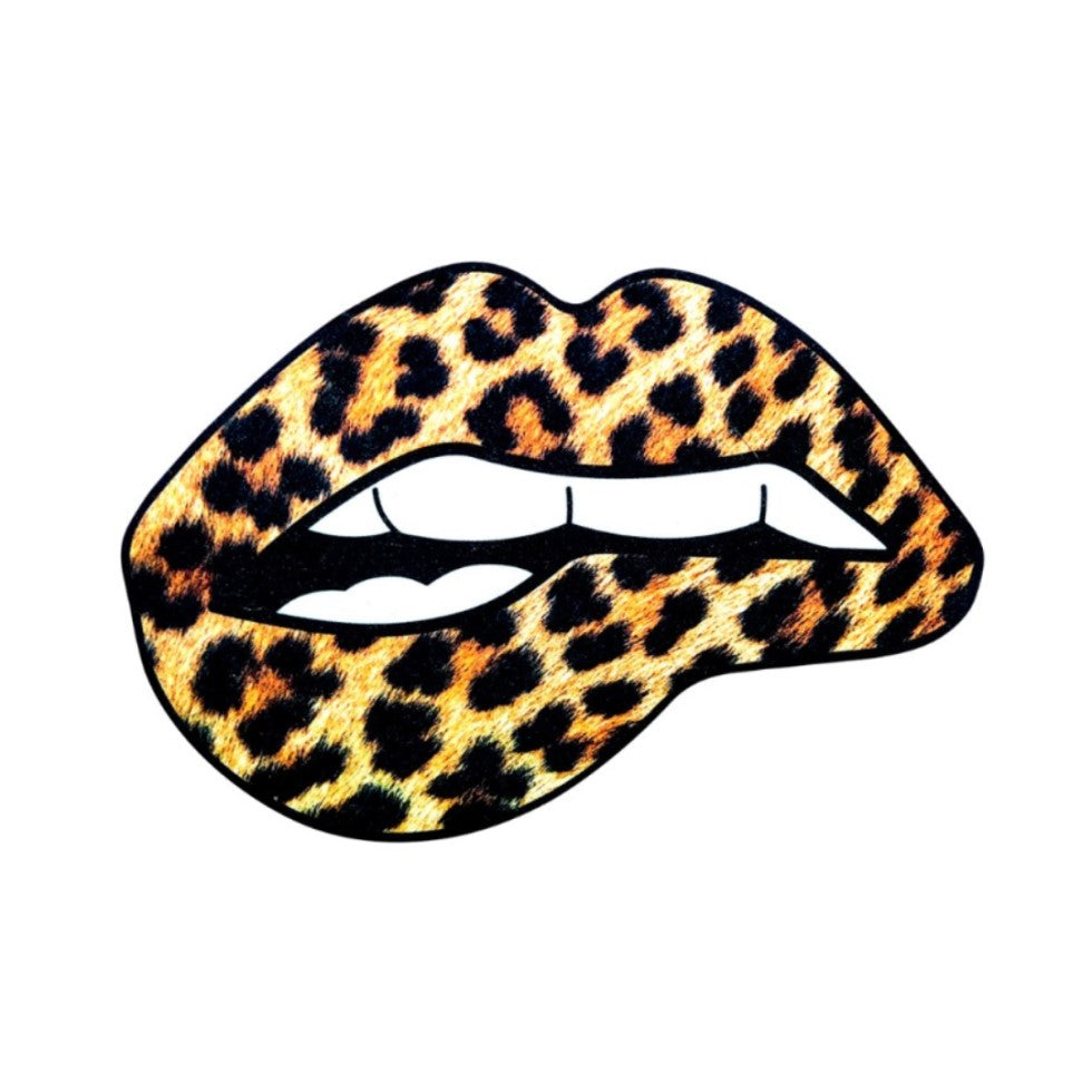 Parche Boca Café Animal Print BY DELUXE Chile