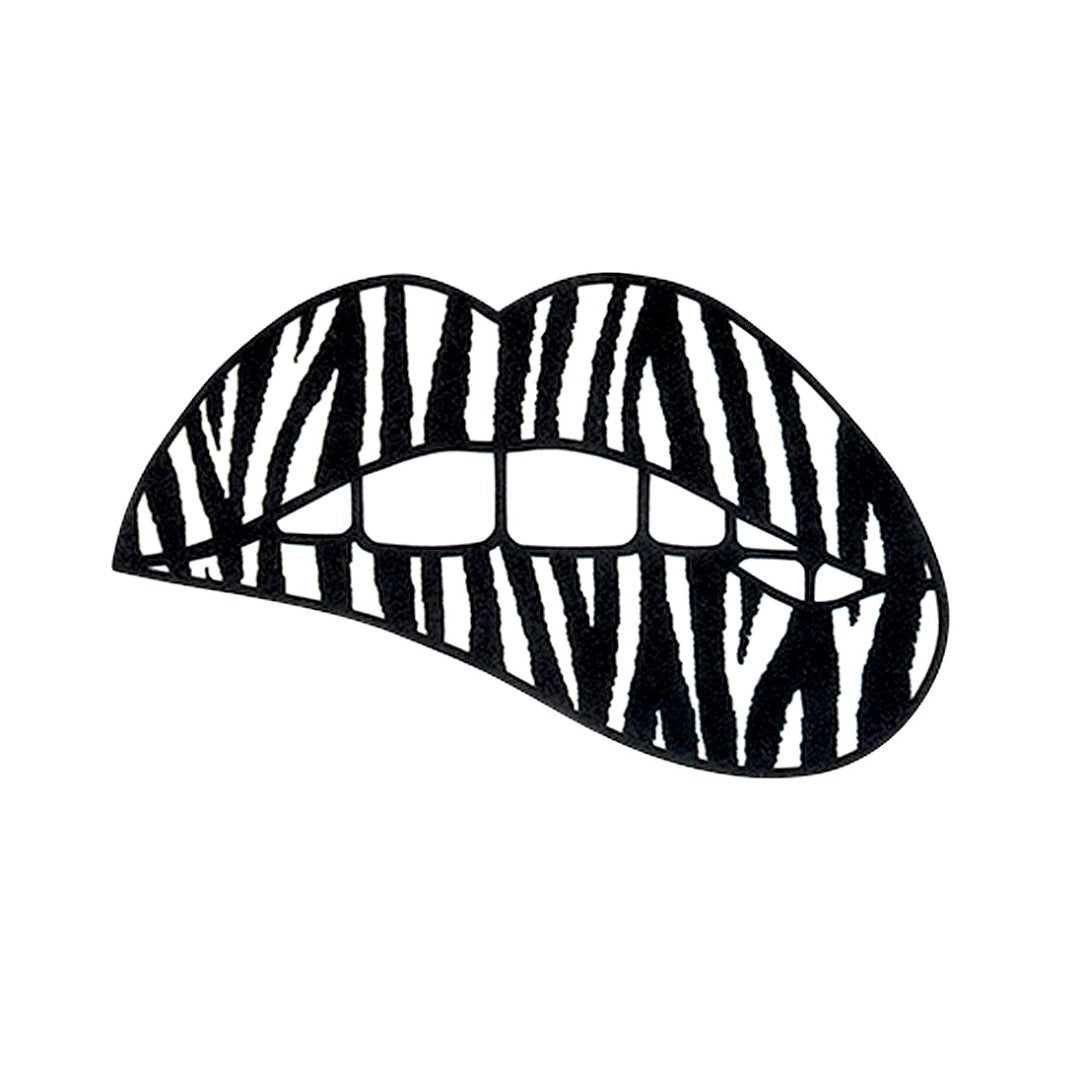 Parche Boca Cebra Animal Print BY DELUXE Chile