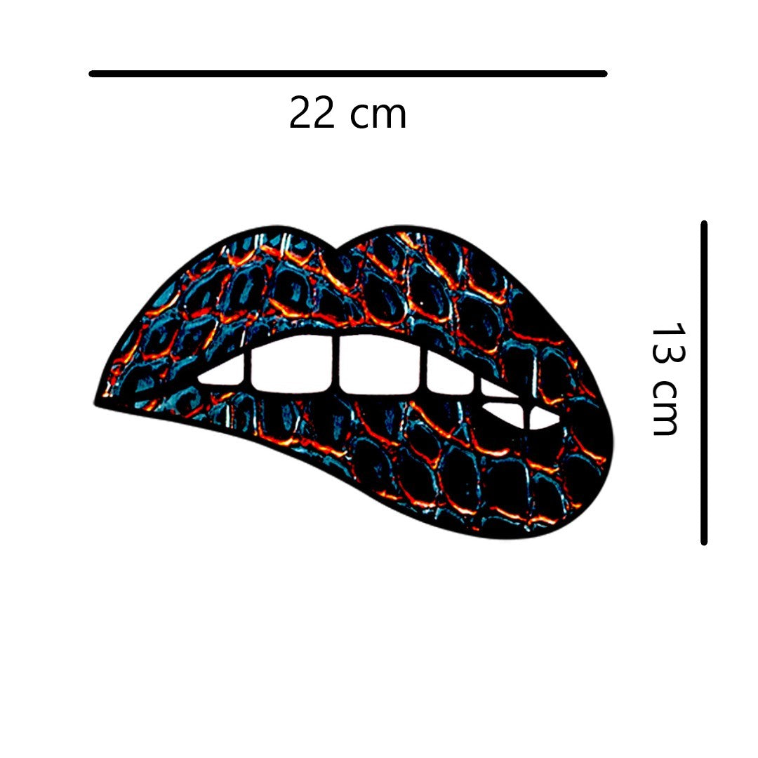 Parche Boca Negra Animal Print BY DELUXE Chile