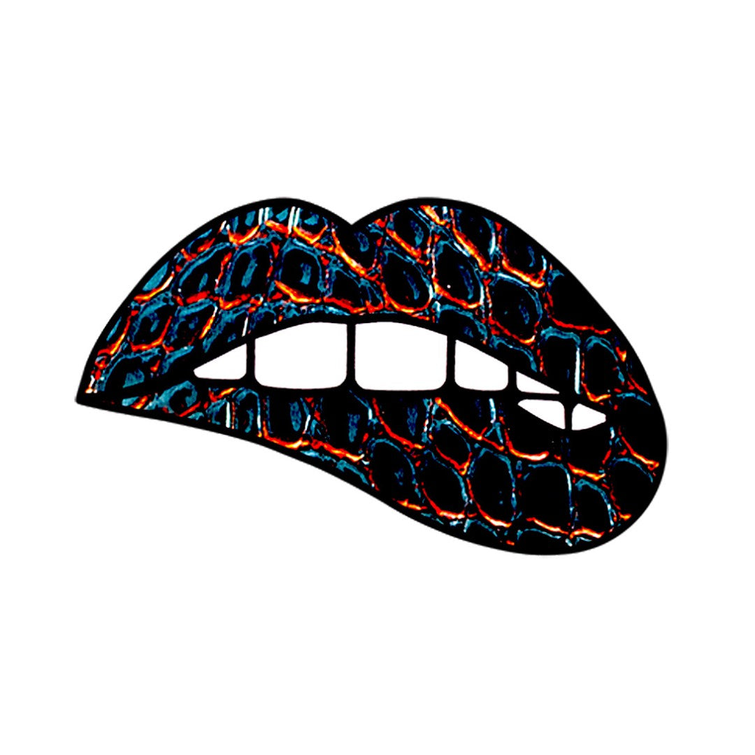 Parche Boca Negra Animal Print BY DELUXE Chile