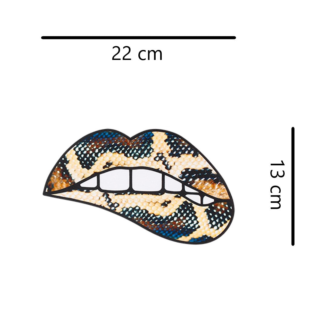 Parche Boca Serpiente 2 Animal Print BY DELUXE Chile