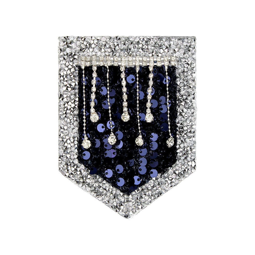Parche Bolsillo Cristales Brillantes Lentejuelas BY DELUXE Chile