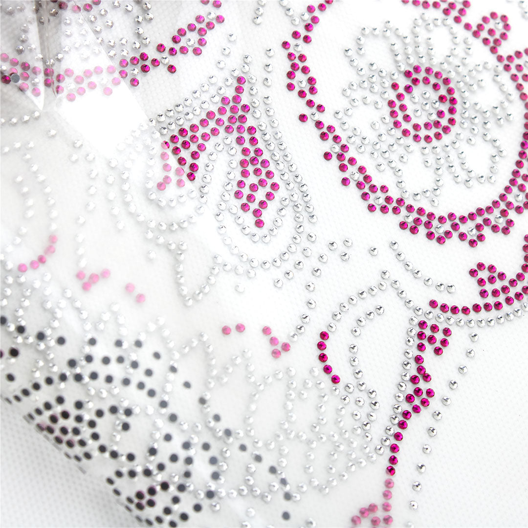 Aplique Catrina Fucsia Strass BY DELUXE Chile