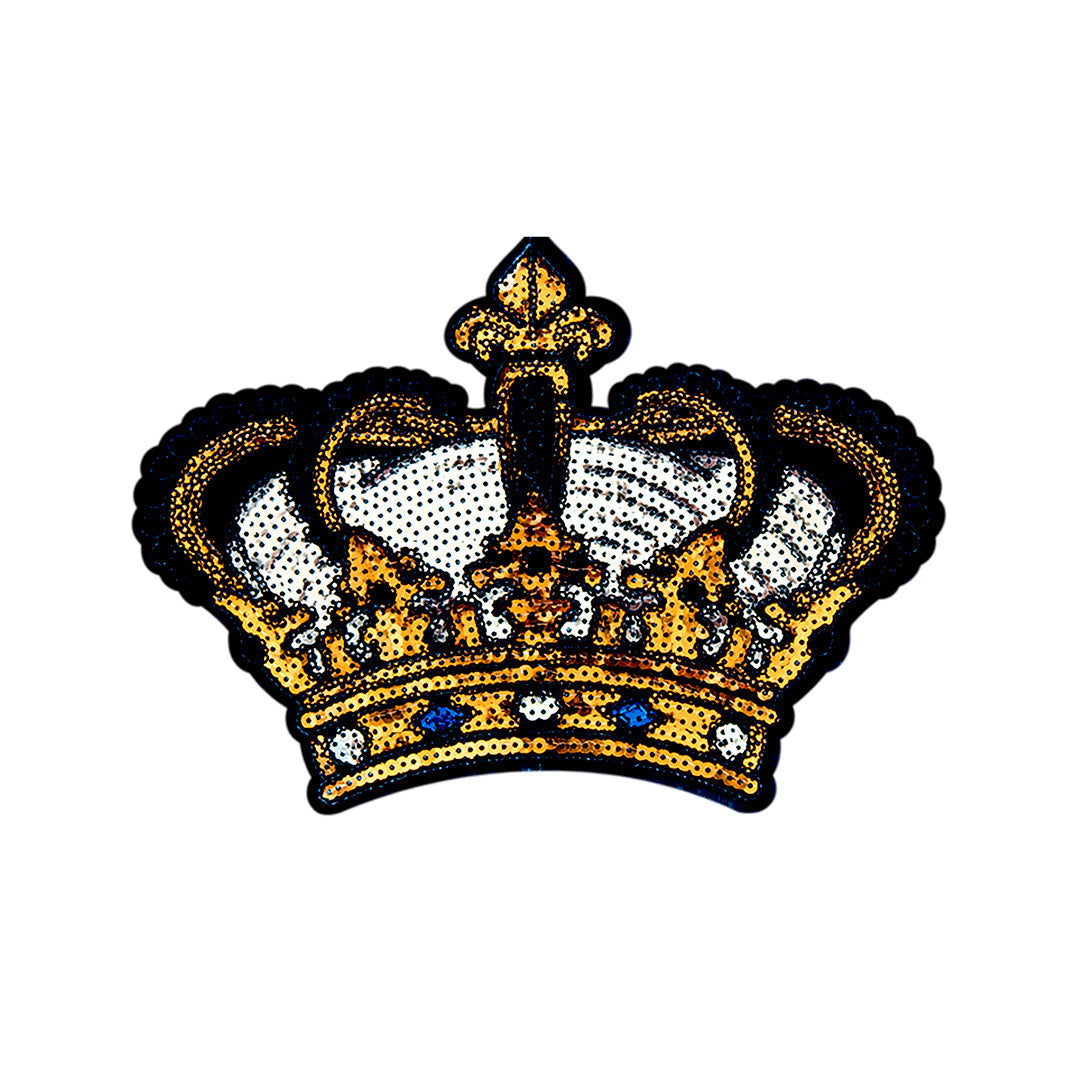 Parche Corona Lentejuelas BY DELUXE Chile