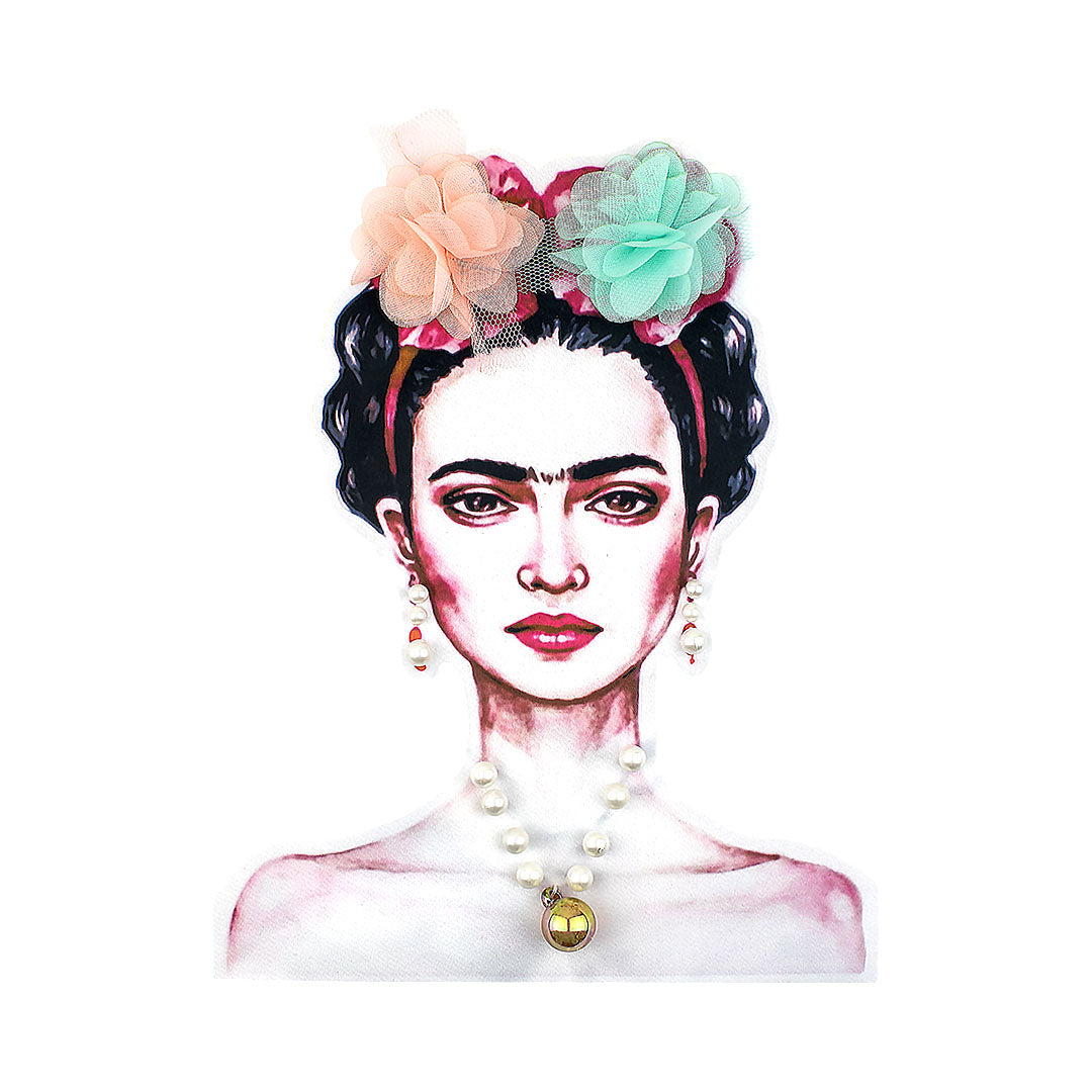 Aplique Frida Flores Perlas BY DELUXE Chile