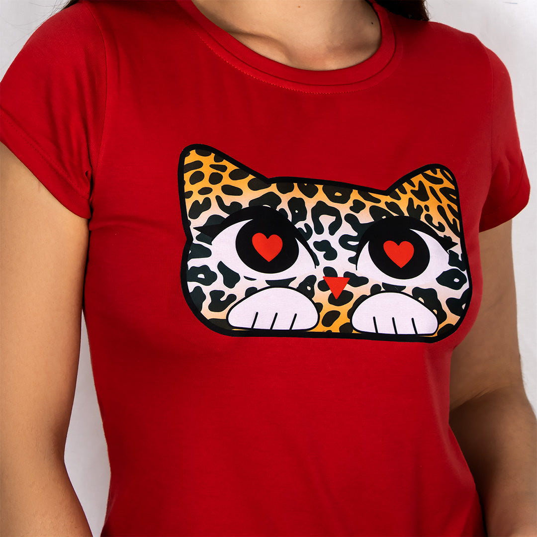 Parche Gato Animal Print BY DELUXE Chile