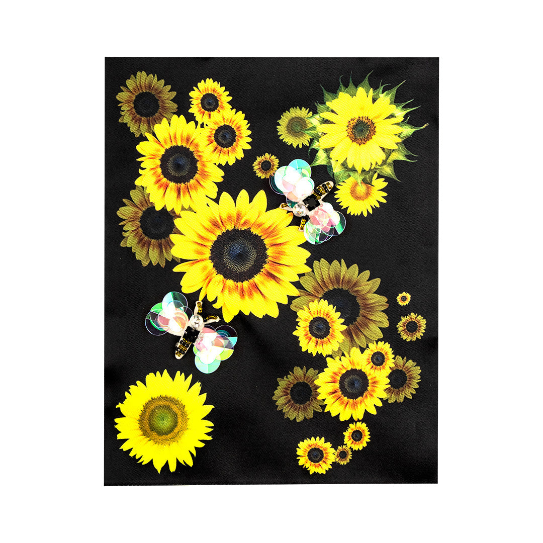 Aplique Girasoles Abejas BY DELUXE Chile