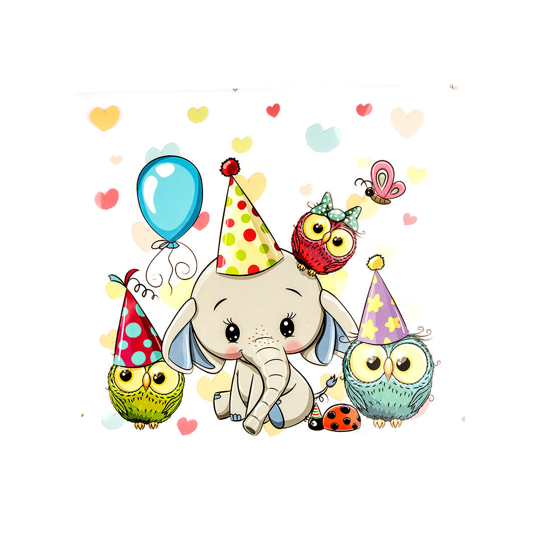 Aplique en Vinilo Happy Birthday BY DELUXE Chile