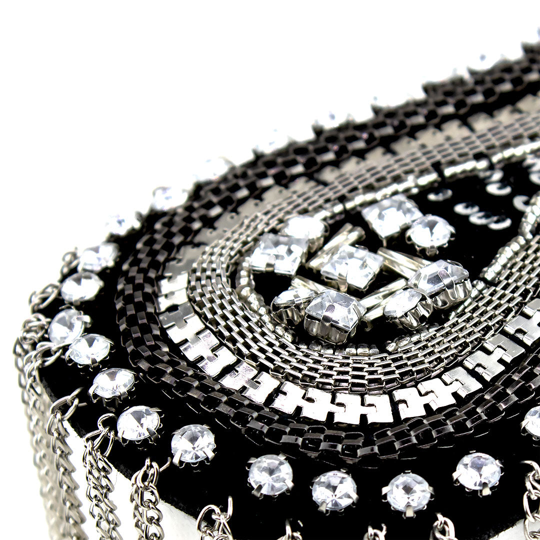 Charretera Brillantes Cadenas Plateada BY DELUXE Chile