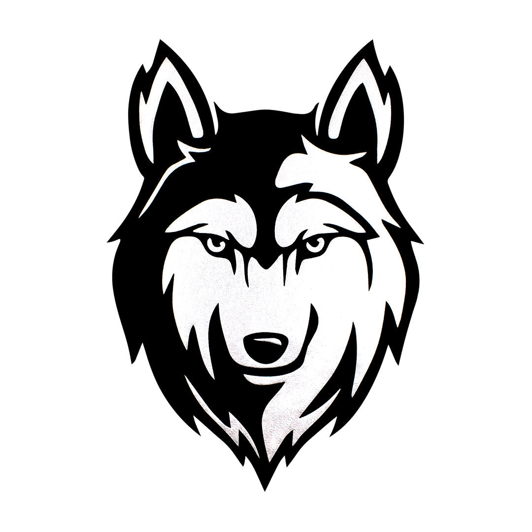 Parche Loba Plateada Brillante 3D BY DELUXE Chile