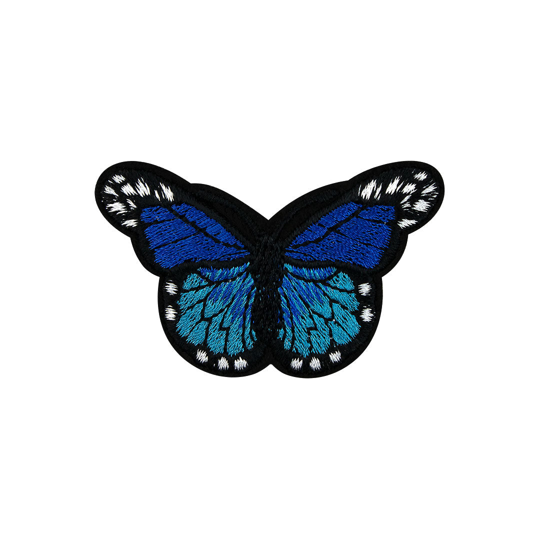 5 Unidades Decoración Mariposa Azul Bordada BY DELUXE Chile