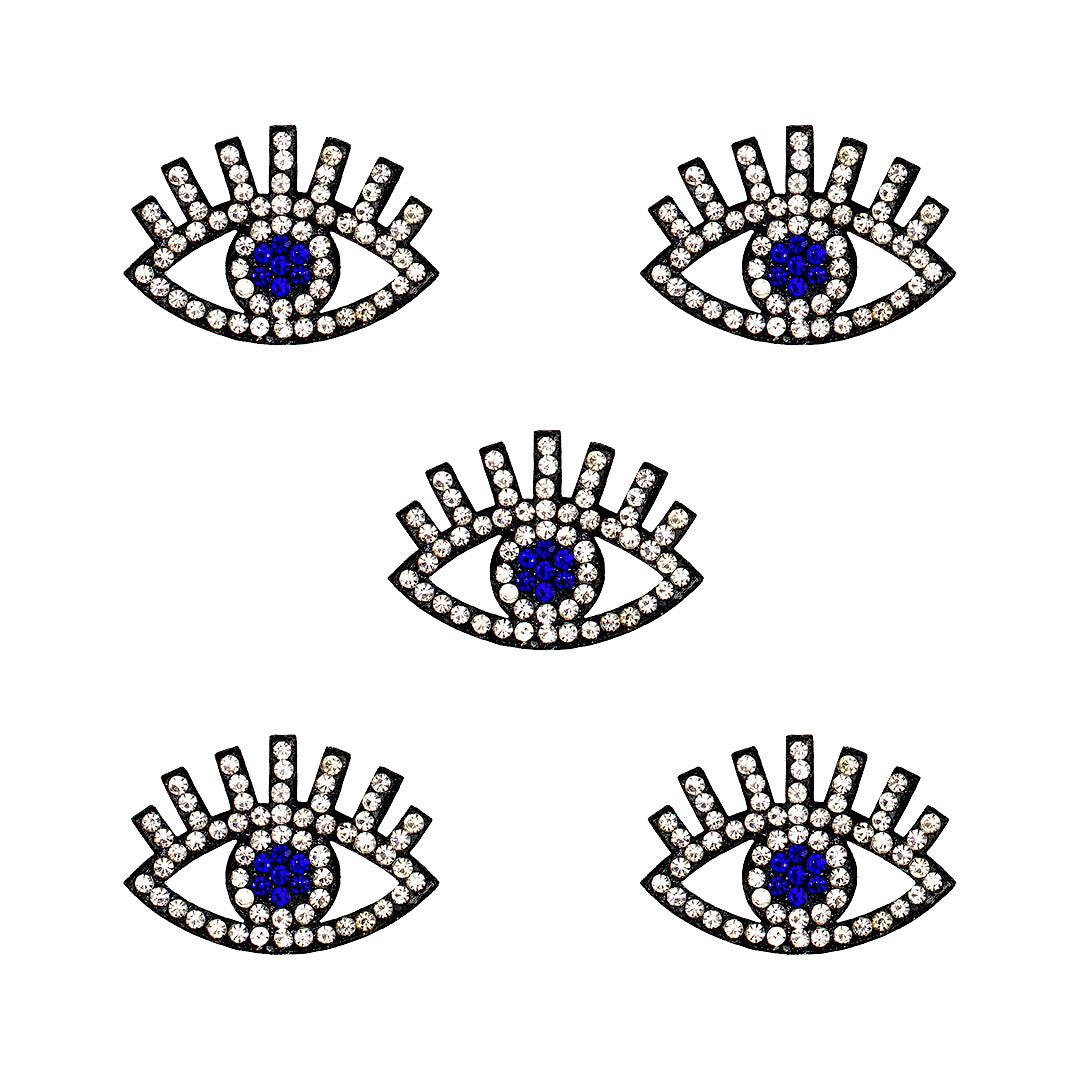 5 Unidades Decoración Ojo Turco Brillantes BY DELUXE Chile