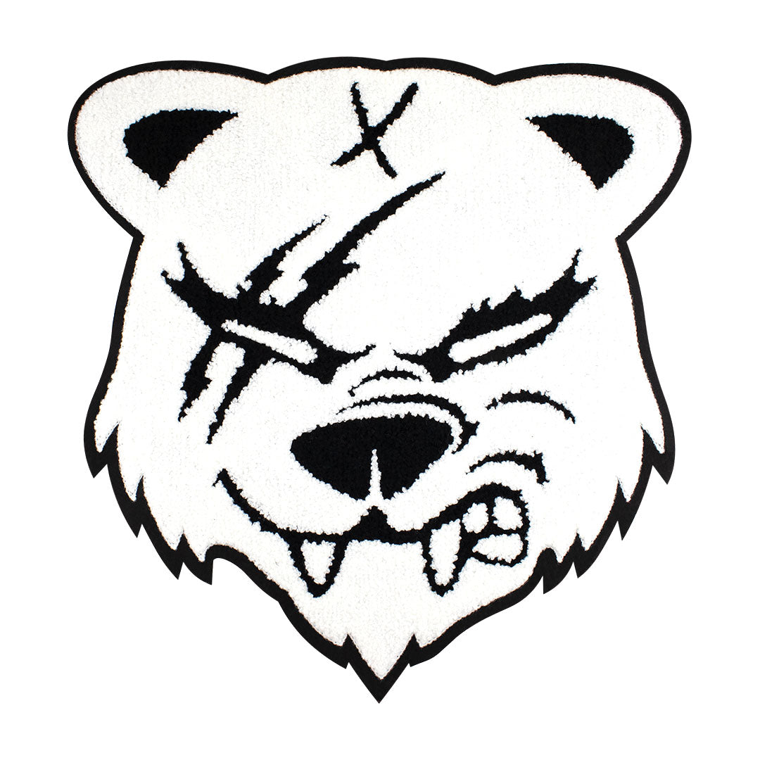 Parche Perro Blanco Chenille BY DELUXE Chile