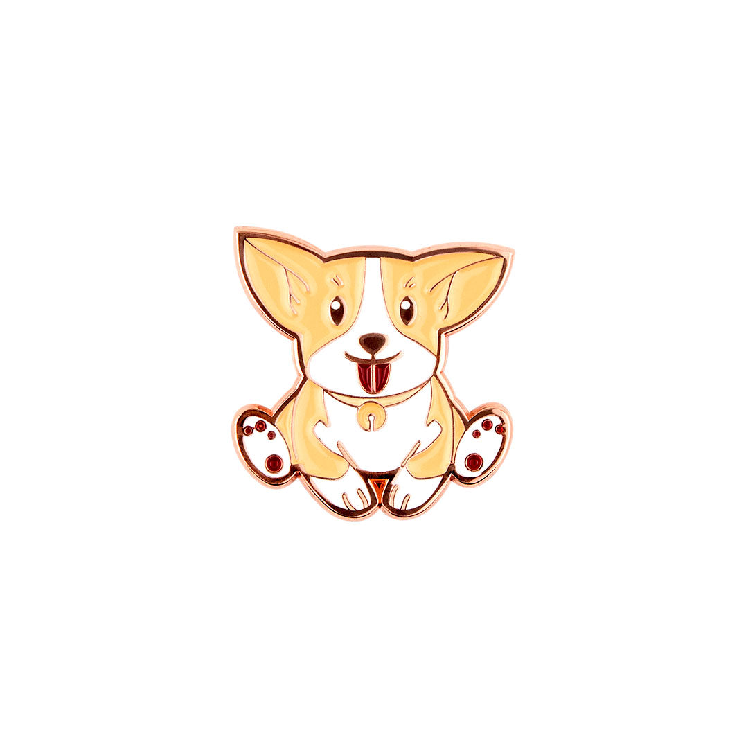 Pin Corgi BY DELUXE Chile