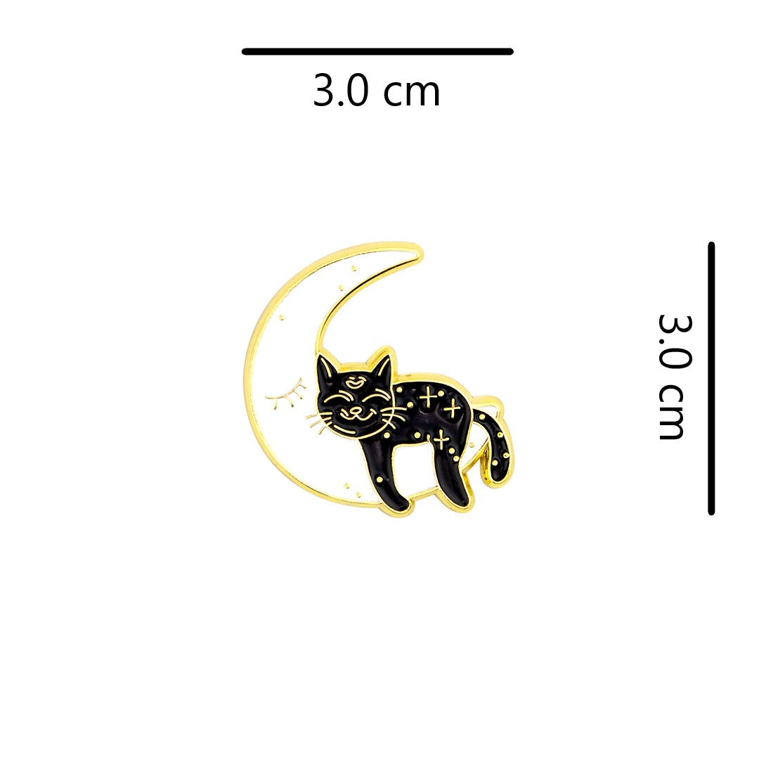 Pin Gato Luna BY DELUXE Chile