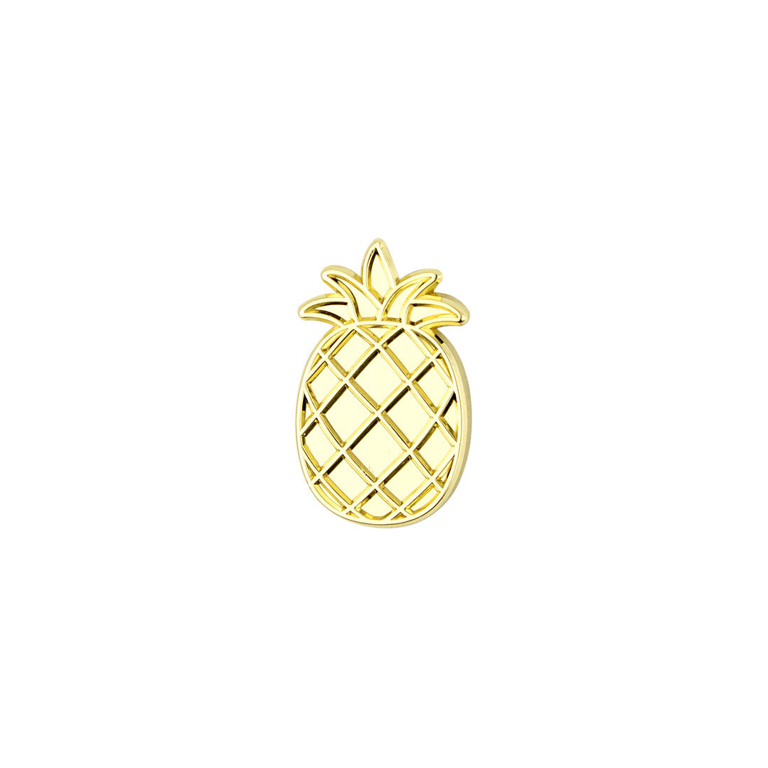 Pin Piña Dorada BY DELUXE Chile