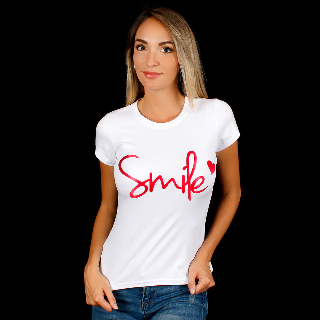 Parche Smile Rojo Brillante BY DELUXE Chile
