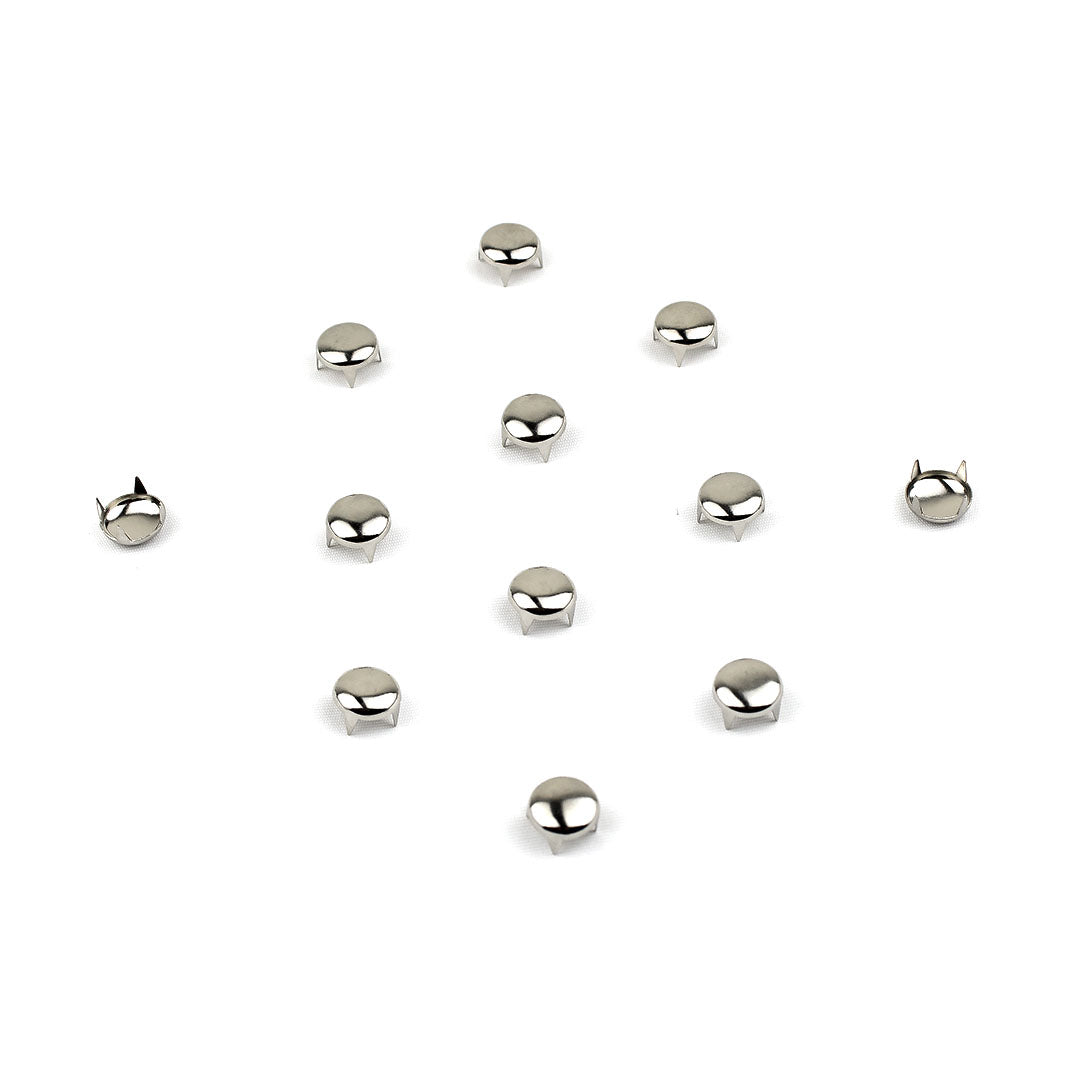 100 Unidades Tacha Plateada Redonda BY DELUXE Chile