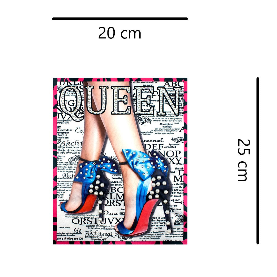 Aplique Tacones Queen Cristales BY DELUXE Chile