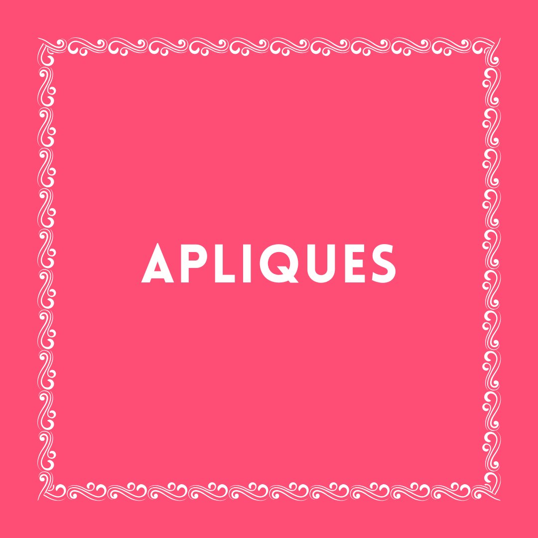 BY DELUXE Apliques