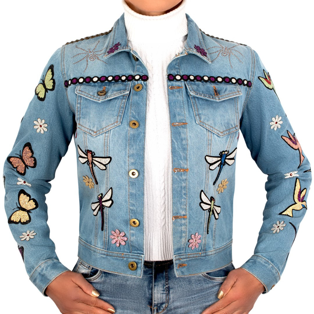 5 Unidades Parche Libélula Bronce Microlentejuelas BY DELUXE Chile