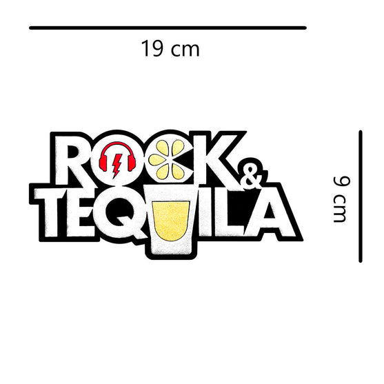 Parche R&T Metalizado Brillante 3D BY DELUXE Chile