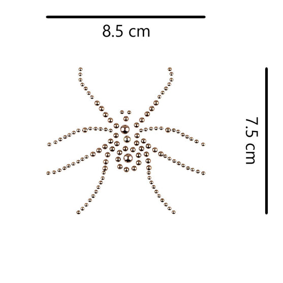 Aplique Araña Bronce Tachas BY DELUXE Chile