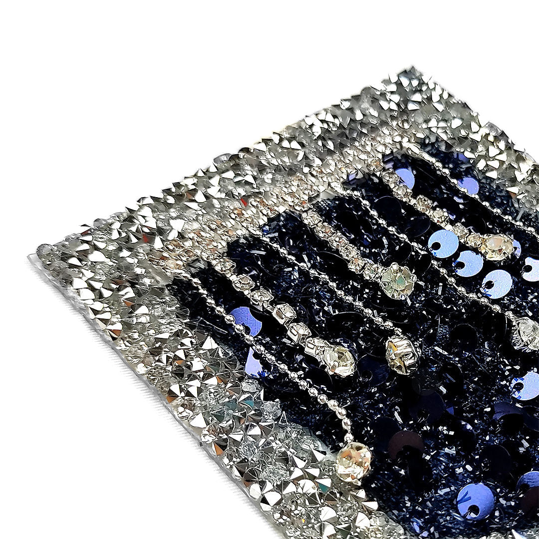 Parche Bolsillo Cristales Brillantes Lentejuelas BY DELUXE Chile