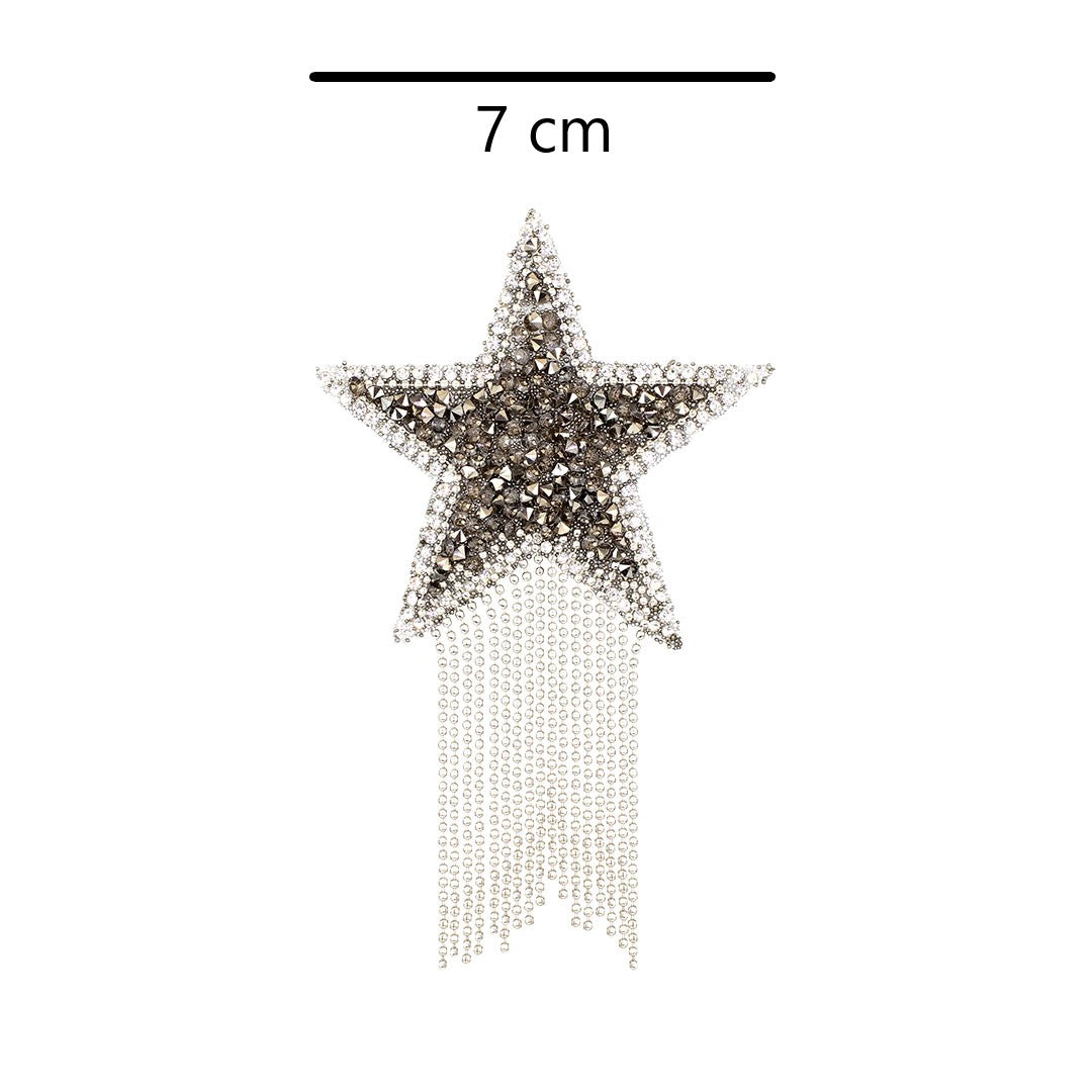Decoración Estrella Pequeña Bronce Brillantes Cadenas BY DELUXE Chile