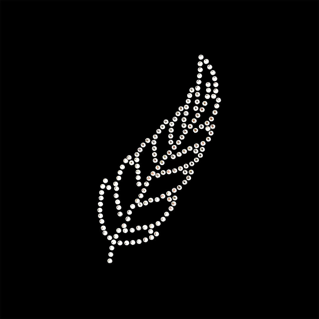 Aplique Hoja Strass BY DELUXE Chile