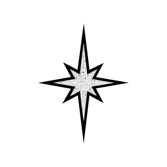 5 Unidades Parche Lucero Plateado Pequeño Microlentejuelas BY DELUXE Chile