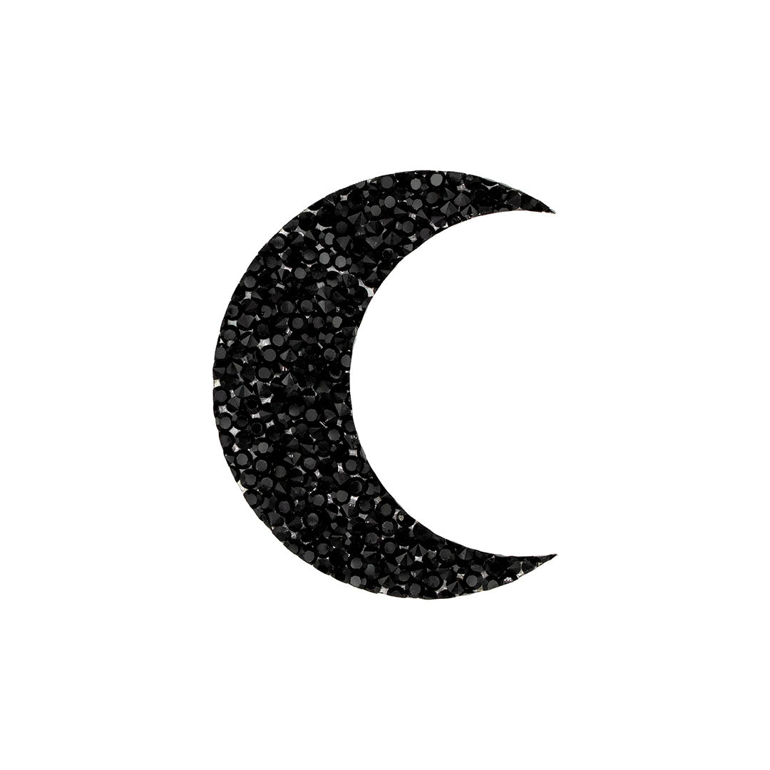 Decoración Luna Negra Mediana Cristales BY DELUXE Chile