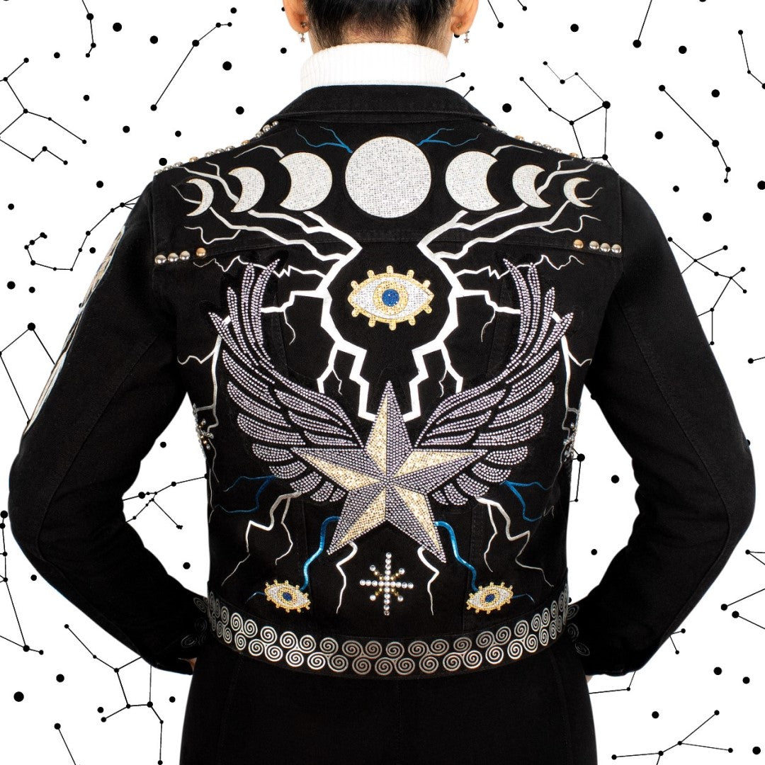 Parche Lunas Microlentejuelas BY DELUXE Chile