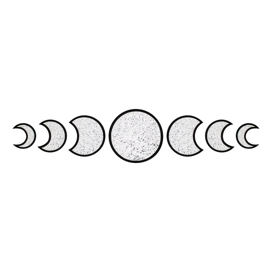 Parche Lunas Microlentejuelas BY DELUXE Chile