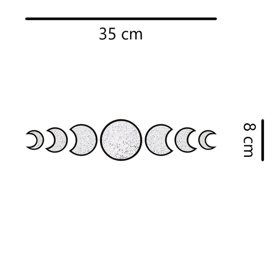Parche Lunas Microlentejuelas BY DELUXE Chile