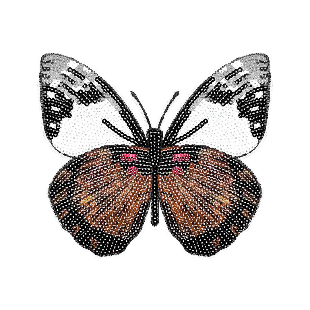 Parche Mariposa Cobre Lentejuelas BY DELUXE Chile