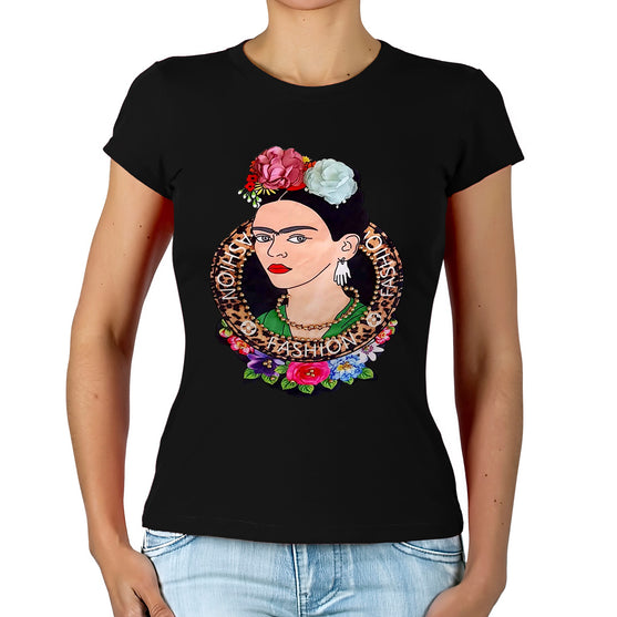 Polera Frida Flores Perlas BY DELUXE Chile
