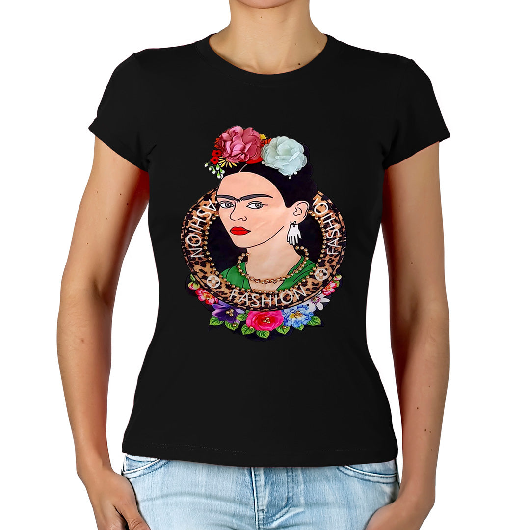 Polera Frida Flores Perlas BY DELUXE Chile