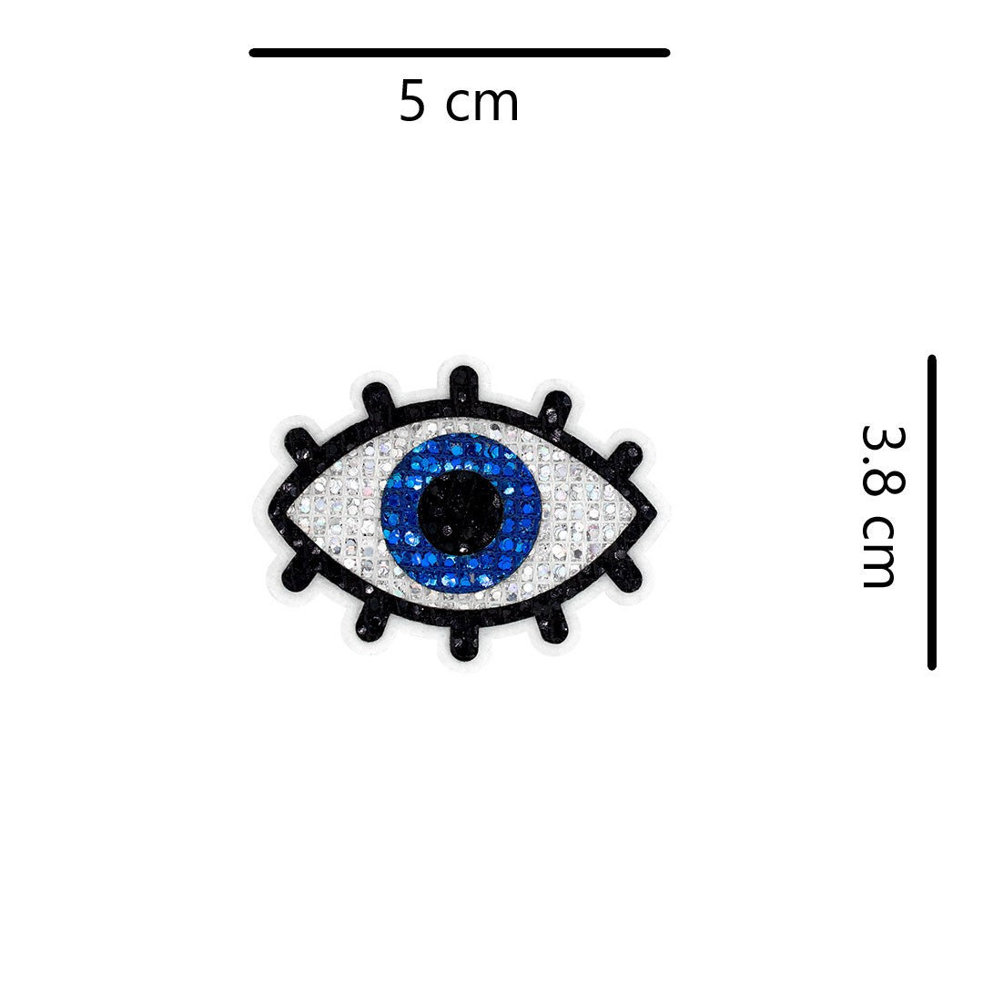 10 Unidades Parche Ojo Turco MIniatura Microlentejuelas BY DELUXE Chile