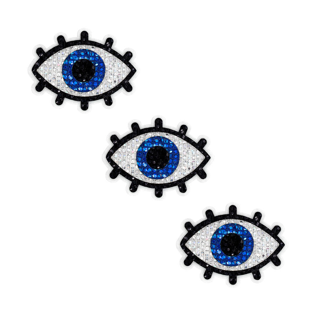 10 Unidades Parche Ojo Turco MIniatura Microlentejuelas BY DELUXE Chile